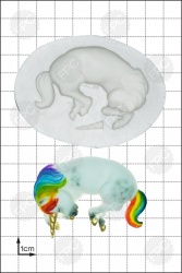 'Sleeping Unicorn' Silicone Mould